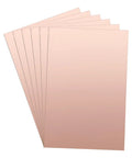 Six Piece Set Of 150 By 100 mm Double Sided Copper Clad FR4 PCB Boards 2 mm Thick For DIY Prototyping Electronics Projects