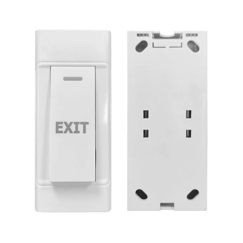 Front and back view of 600 Pound Magnetic Door Lock Kit With Remote Control, 12V Fail Safe NC Mode, Easy DIY Installation