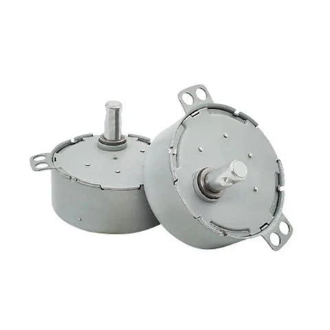 Heavy Duty 4 Watt Synchronous AC Motor 220 Volt Reversible CCW CW 20 Rpm Low Speed Electric Fan Motor Runs Slick for industrial use.
