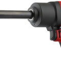 Heavy Duty 3/4 Inch Air Impact Wrench With 6 Inch Extended Anvil And Slick Pistol Handle 1440 Ft Lbs Reverse Torque side view