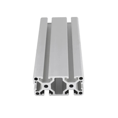 4080 Aluminum Profile Extrusion 8mm T Slot 6063 T5 Anodized Linear Rail For CNC Machine And 3D Printer European Standard Available In 800mm 900mm And 1000mm Lengths Heavy Duty DIY Metalworking Part, front view