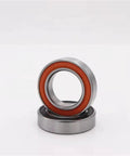 MR18307 Sealed Cartridge Bearing For Your Bike Hubs 18mm Inner By 30mm Outer By 7mm Width With Orange And Black LBlu Seals Two Pack