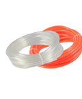 Kickass Heavy Duty Pneumatic Hose Compressor Air Tube 10 Meter Pu Pipe For Garage Grind And Diy Builds High Pressure Kink Resistant Industrial Grade Black Air Line Tubing, clear and orange tubing coils.