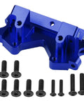 Aluminum Front Bulkhead Upgrade For 1/10 Traxxas Slash 2WD Rustler Stampede Bandit 2530A Navy Blue Anodized With Hardware