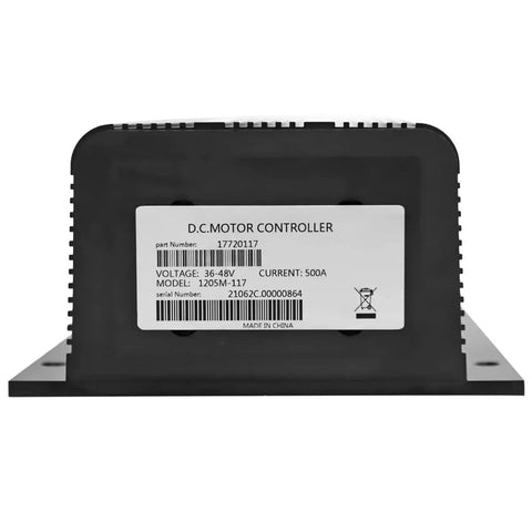 Heavy Duty 48V 400A Throttle Motor Controller Boost Control Module For Custom Car Builds And Street Performance Upgrades featuring black casing.