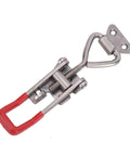 Heavy Duty Toggle Clamp 304 Stainless Steel With Adjustable Lever Handle Delivers 250Kg Clamping Force For Welding Jigs And Fixtures