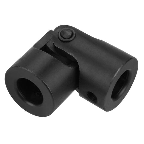 Universal Joint Shaft Coupling Rock Solid 0.5 Inch Inner Diameter 0.9 Inch Outer Diameter 2.2 Inch Length 360 Degree Rotatable Metal U Joint