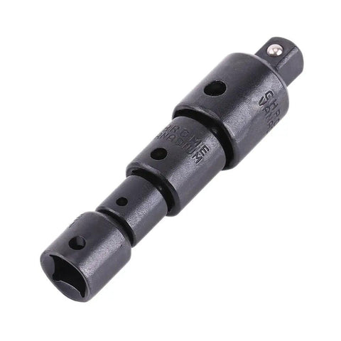 4 Piece Socket Adapter Set in Chrome Steel, Heavy Duty Wrench Adapters, black oxide finish, shown in stacked configuration