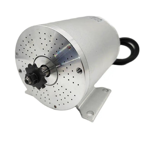 36V 1000W Brushless Electric Scooter Motor for DIY E-Bike and Mini Bike, Beefy Aluminum Body, Full Copper Coil, Heat Resistant and Air Cooled, Low Noise Mid Drive Kit for Go Karts, E-Trikes, and More