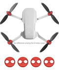 Drone Motor Cover Cap Set For Lito1 X1 Mini 4 3 Pro Mini 3 SE 1 Aluminum Alloy Construction showing caps on drone motors