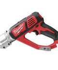 Heavy Duty Cordless 18 Gauge Double Cut Shear M18 Platform view showcasing lightweight build and sharp cutting edge.