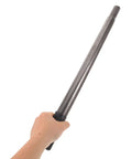 Replacement Jack Handle For Hydraulic And Bottle Jacks, Easy Lift Black Steel Pole Lever held in hand for leverage.