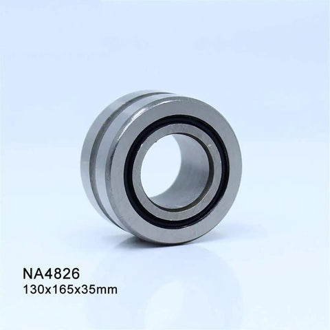Top Shelf High Speed Needle Roller Bearing NA4826 130X165X35MM With Solid Collar And Inner Ring Precision Machined for industrial use.