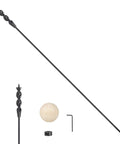 YY-LC flexible drill bit kit for wire pulling; Amazon brand, 54-in. long wood auger bit with guide ball.