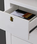 Six Piece Frog Shaped Cabinet Handles Crafted From Solid Zinc Alloy Rust Proof Drawer Pulls on white drawer with book.