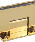 Gold Wall Mount Glass Shower Hinge For 8 To 12 Mm Glass Doors Built To Last Easy Install For Bathroom Or Office 90 Degree Op