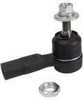 Driver Side Front Outer Tie Rod End Linkage For 2014 2015 2016 2017 2018 Jeep Cherokee KL LH Replacement Mechanics Choice Quality Auto Part BeefedUp For Rugged Smooth Steering And Longevity, black metal steering part with nut