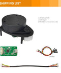 RPLIDAR A1M8 360 Degree 2D Laser Range Scanner For Real Time Robot Obstacle Avoidance And Maker Education components