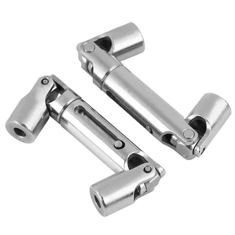 Metal Drive Shaft Upgrade Kit For 1 16th Scale WPL RC Trucks 2 Pcs Heavy Duty Replacement Parts Compatible With B14 B14K B24 B24K