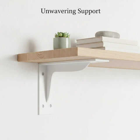 Sturdy Cold Rolled Steel Closet Shelf Bracket With Triangular Support For Floating Desks And Rods 2 Inch Depth 1 Pack Heavy Duty