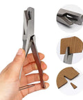 Stainless Steel Ear Notcher And V Shaped Cutter Pliers For Pigs U Notch And V Notch Ear Marking Tool Pro Grade Piglet Identification