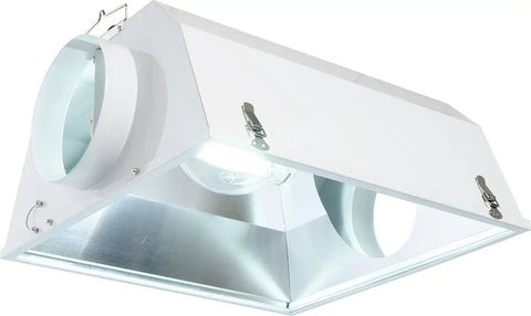 8 Inch Air Cooled Reflector With Lens For Serious Heat Management And Top Notch Reflectivity, Premium European Aluminum Interior