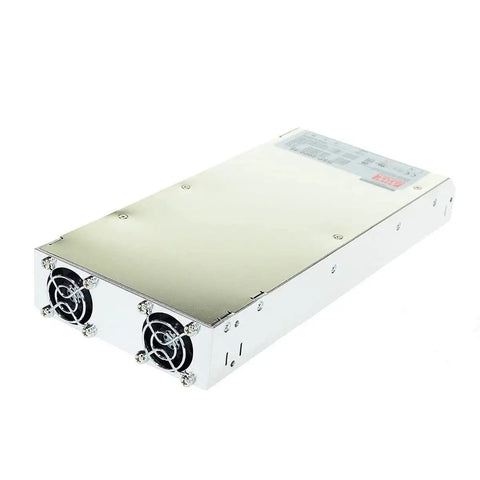 RSP-2000 Series Beast 1920W 24V DC Single Output Embedded Switch Mode Power Supply With 80A Output, Adjustable Current, Remote Sense, On Off Control, Active PFC, Short Circuit Overload Overvoltage Overtemperature Protection, Green Low Profile, 1U metal housing with dual fans