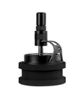 Slick Rotary Wdt Tool For Espresso, Precision Coffee Grounds Stirrer And Distributor With Stand, black tool with smooth steel pins