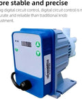 Mini Metering Dosing Pump For Water Treatment, Mechanical Diaphragm, Liquid Dosing with digital display and electromagnetic drive