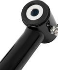 Rear Radius Arms High Clearance For Maverick DPS XMR XRS MAX 2013 2016 Upgrade A Arms With 1.5 Inch Additional Clearance And Heavy Duty Steel Construction Fits Up To 30 Inch Tires Off Road Upgrade Accessory black steel rear arm with bushing and grease fitting