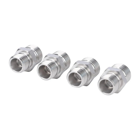 Set of carbon steel Hydraulic Fitting Adapter M14 To M16 Thread Connector For Mini Excavator Ensures Seamless Secure Connection Hydraulic Repair Work