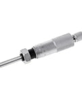 Upgraded Precision Micrometer Round Needle Type Thread Micrometer For Head Measurement 0-25mm Tool with silver metal body