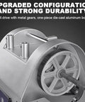 Professional Electric Knife Sharpener And Bench Grinder With Adjustable 90 To 300 Rpm And Water Cooling Tank for wet grinding, die-cast aluminum body.