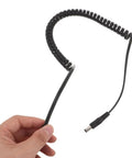 Nail Drill Cord For Electric Manicure Machines, Power Wire That Keeps Your Drill Poppin, Universal Fit, shown coiled in hand
