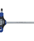 Journeyman 3 mm Hex Key With T Handle 6 Inch Built For Heavy Duty Torque Workhorse Soft Touch Grips Chamfered Tip Visible