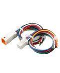 Top Notch Waterproof Jst Connectors 8 Pin Male Female Header Plug Socket With Wire Harness Pigtails 20Awg Cable close-up of connectors with wires.