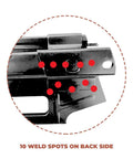 Beefy 2 Hole Steel Magazine Assembly For NR83A Nailers with 10 weld spots, 70 nail capacity, fits 2 to 3-1/4 inch nails