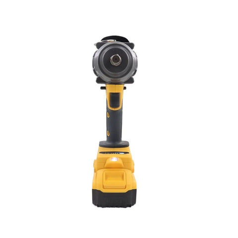 Gangsuqd Brushless Cordless Impact Wrench Delivers High Torque Power For Tough Car Repairs And Construction Work in front view.