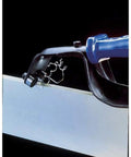 Noga DB1000 sheet metal deburring tool with blue handle for edge finishing