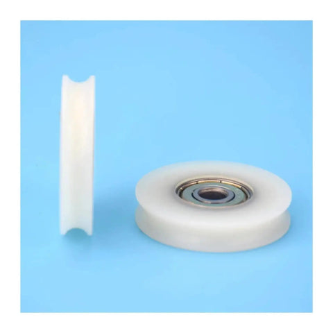 Built Tough V Groove Wheel Pack featuring smooth rolling steel guide pulleys, heavy nylon coated v groove wheels.