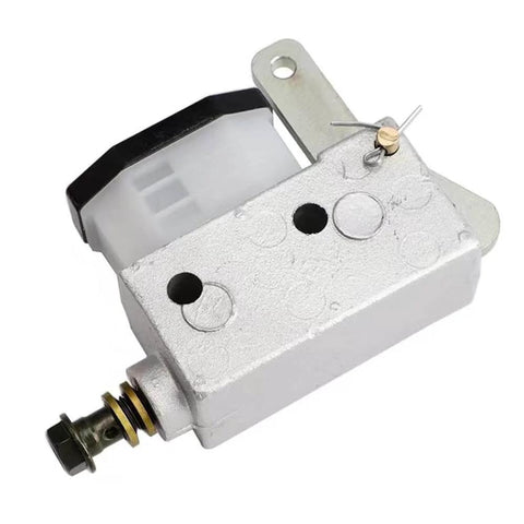 Disc Brake Master Cylinder Pump for Go Kart ATV UTV Four-Wheeler Motorcycle Mods, durable metal hydraulic brake system component