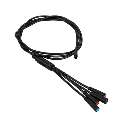 Universal Ebike 1T4 Connector Extend Cable For Electric Bike Wiring Harness Throttle Brake Controller Display Connector 24V 36V 48V 52V 72V Systems Easy Install And Reliable Link Kit