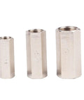 Brass Pneumatic Check Valve Full Port One Way Non Return Valve With Female Thread For Air Water Oil Gas Compatible With One Eighth Inch To One Half Inch Fittings Easy Install Durable Construction, three sizes