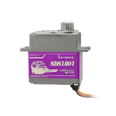 SERVOMY SDS1801 Iteration TRX4 Servo - 8.5KG High Torque Coreless RC Servo, 8.4V HV 0.07S, IP67 Waterproof Micro Servo Motor close-up