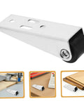 Rock Solid Four Piece Sliding Door Bottom Support Wheels Heavy Duty Rollers For Smooth Barn Door Gliding Quiet Caster Hardware With Dual Mounting Options Wear Resistant Design Zero Fuss Wardrobe Pulley Kit close-up of silver coated steel sliding wheel roller
