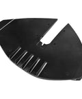 Hydrofoil Stabilizer For 20-300HP Outboard Sterndrive Boats With Durable Black Polypropylene Marine Plate, top view