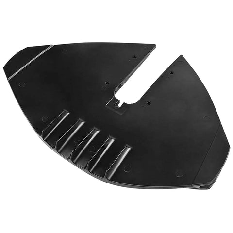 Hydrofoil Stabilizer For 20-300HP Outboard Sterndrive Boats With Durable Black Polypropylene Marine Plate, top view
