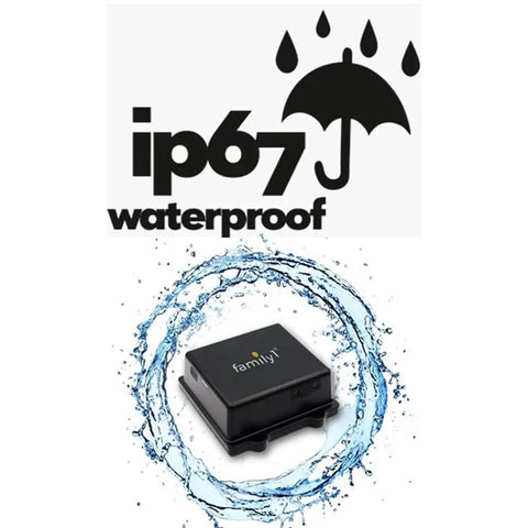 Premium GPS Vehicle And Asset Tracker Featuring Rock Solid Magnetic Mount For Trucks Boats Trailers And Vehicles waterproof IP67 rated.
