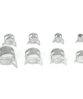 All-Purpose Spring Hose Clamp Kit 160Pcs For Automotive Radiator Hose, shown in various sizes with stainless steel material