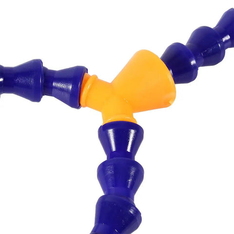 Close-up of Bidirectional Mist Coolant Lubrication Spray System For CNC Milling Drilling Lathe Carving Machines with 8mm tube joint
